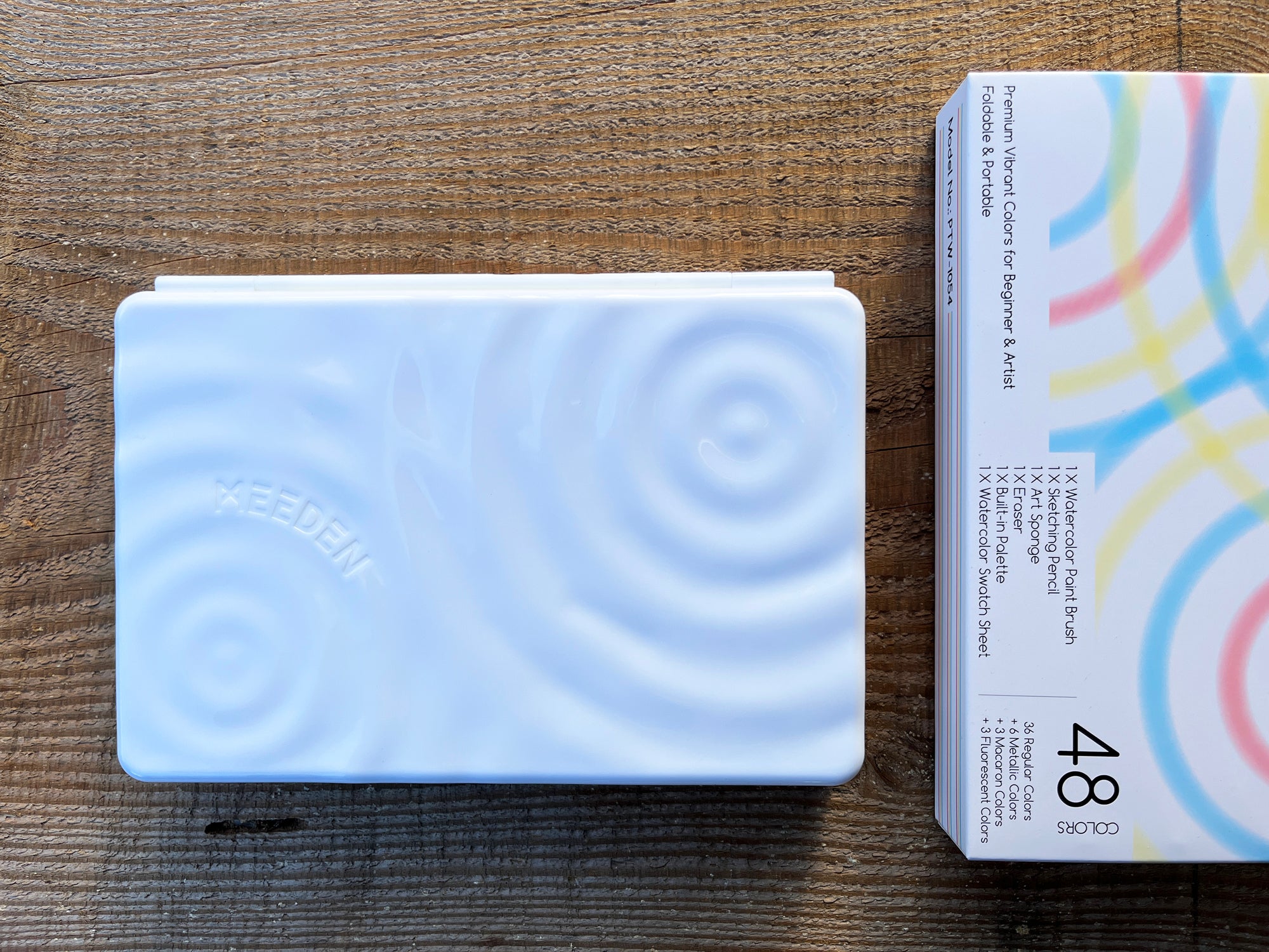 Meeden Watercolour 48-Colour Travel Set