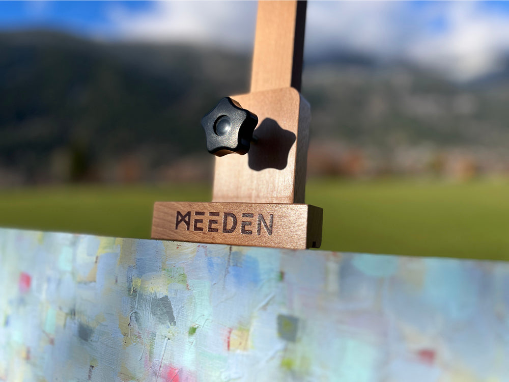 Meeden A-Frame Tilt Studio Easel Solid Beechwood