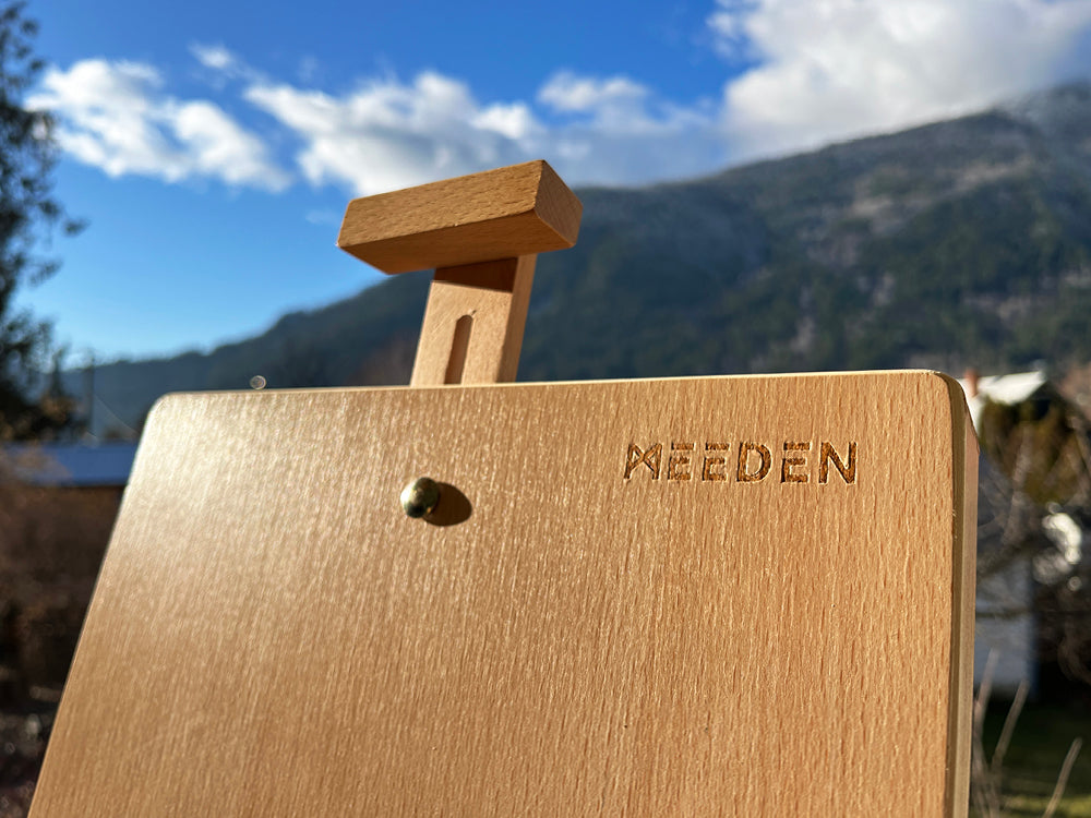 Meeden Studio Sketchbox Mini Easel Solid Beechwood