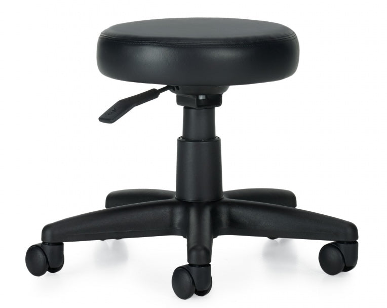 Offices to Go File Buddy Swivel Stool Black 16.5 - 21.5" Seat Height