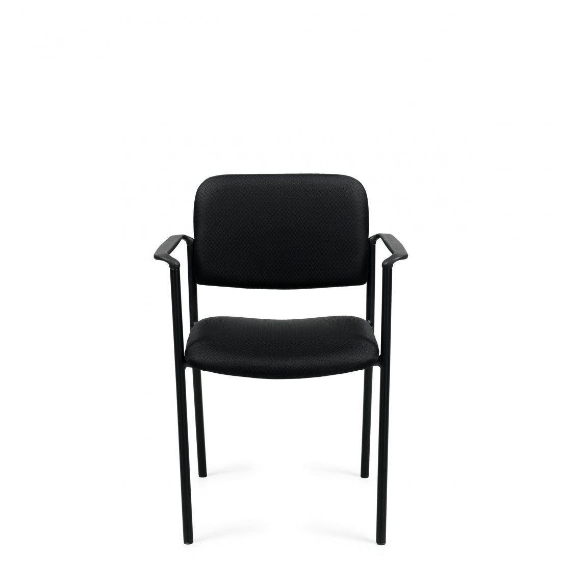 Offices To Go Minto Low Back Stacking Chair — Armchair or Armless