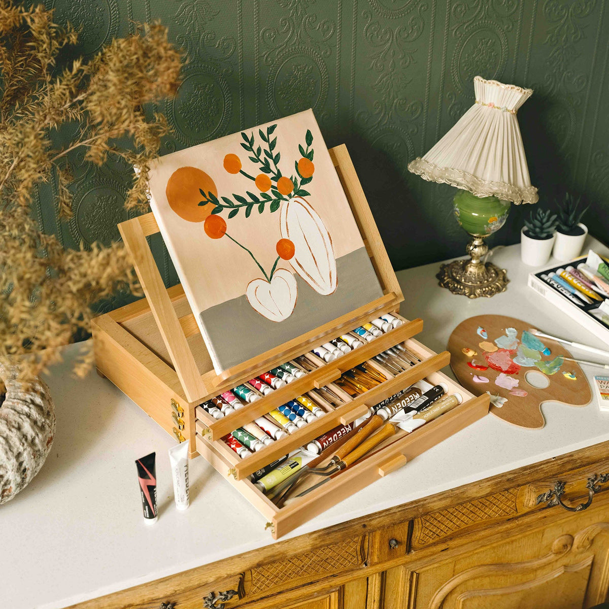 Meeden Sketchbox Easel with 3 Drawers — 11" x 16"