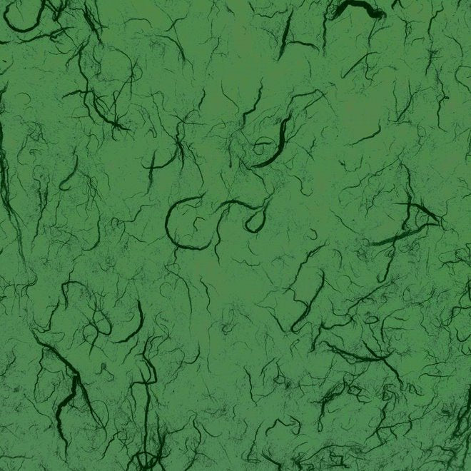Handmade Mulberry Paper 18 x 25 in - Green Fibre