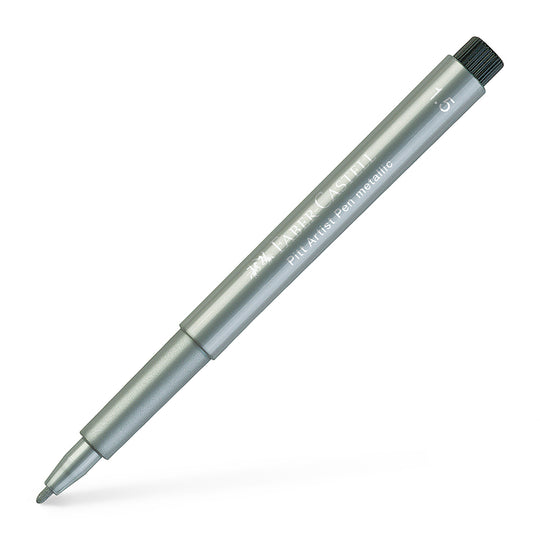 STYLO ARTISTIQUE PITT ARGENT