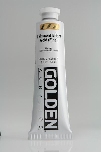 Couleurs Irisées et d'Interférence Golden Heavy Body
