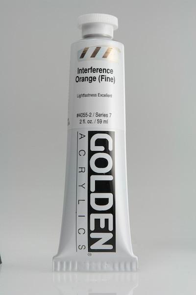 Couleurs Irisées et d'Interférence Golden Heavy Body