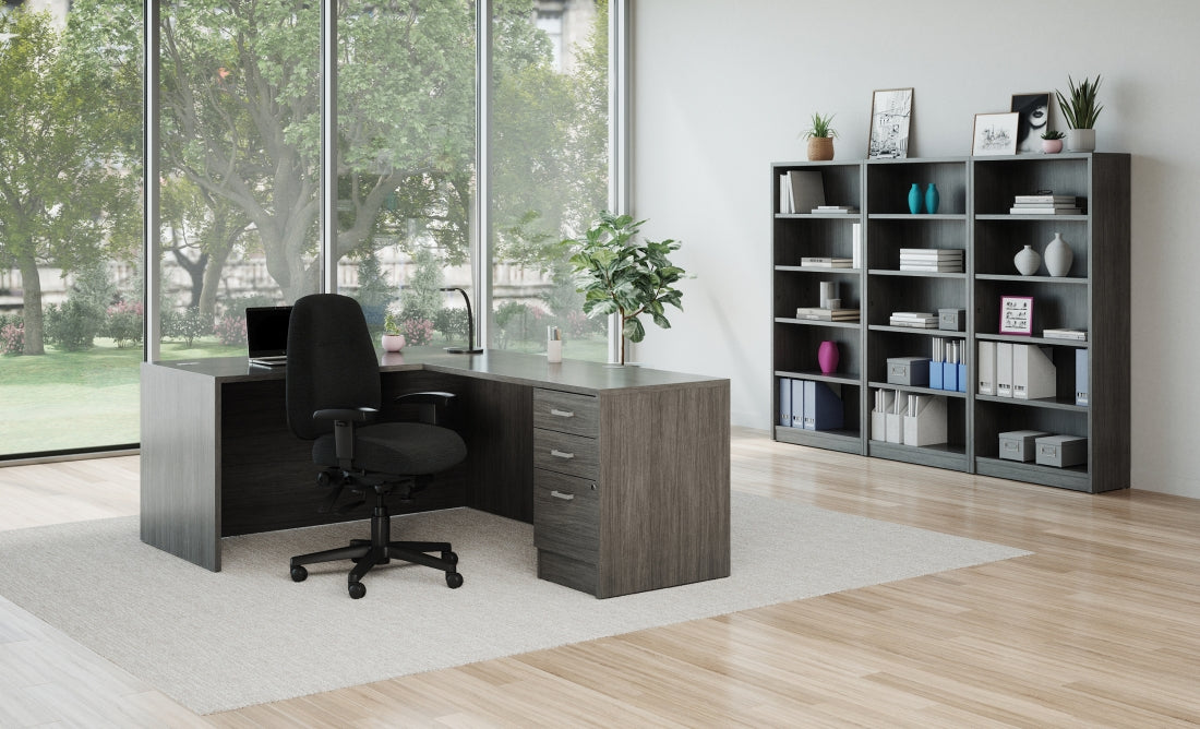 Global Full-Time Multi-Tilter Office Chair - Black, Ergonomic