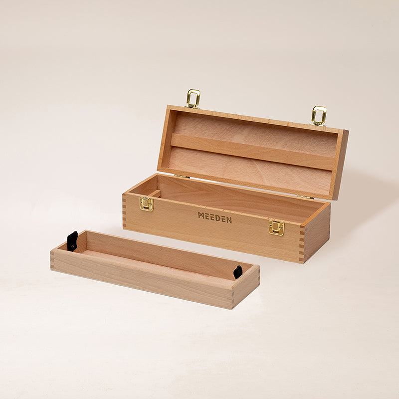 Meeden Medium Beechwood Artist Storage Box