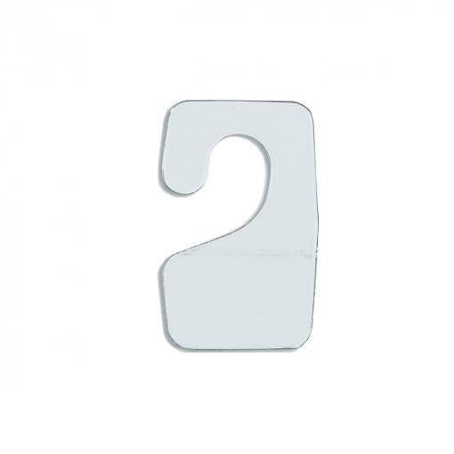 Clear Hang Tab Hooks — Pack of 10