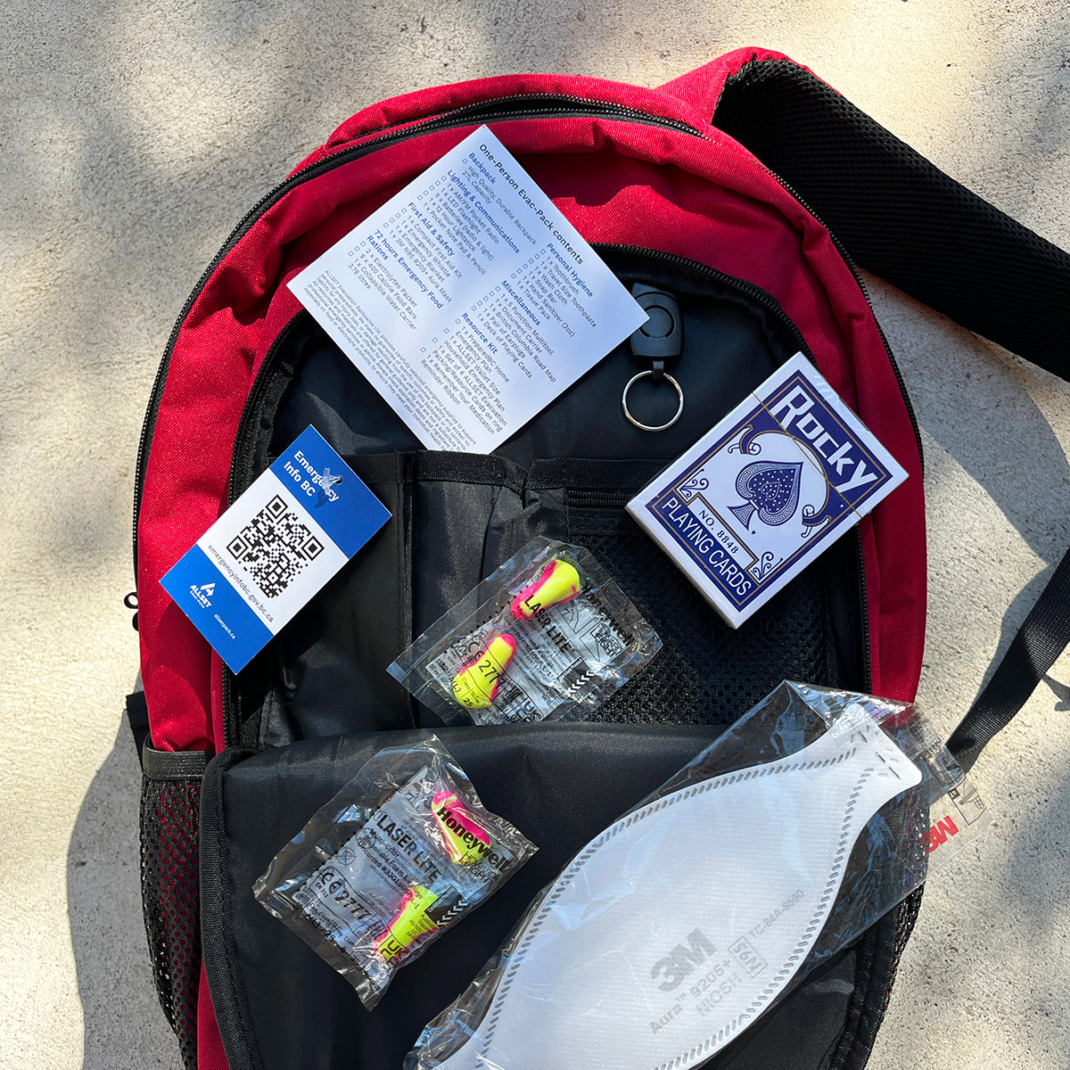 ALLSET Evac-Pack Emergency Evacuation Backpack