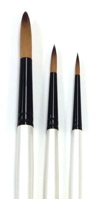 Simply Simmons Short Taklon Brushes