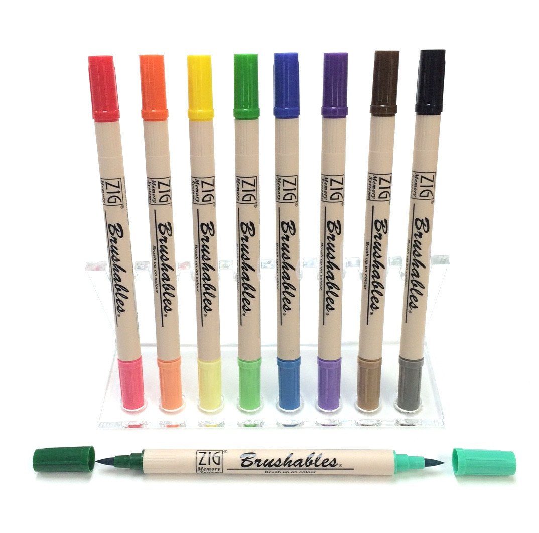 Zig Brushables Twin-Tip Markers