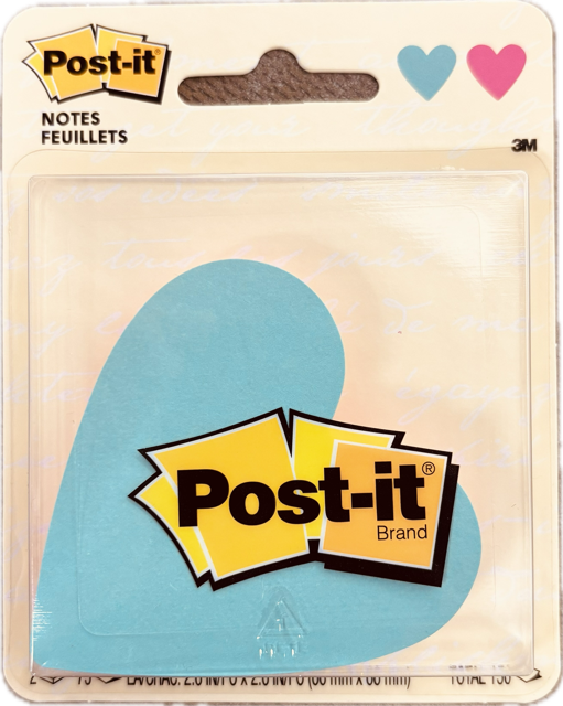 Blocs-notes Post-it prédécoupés - Mauve (76,20 mm)