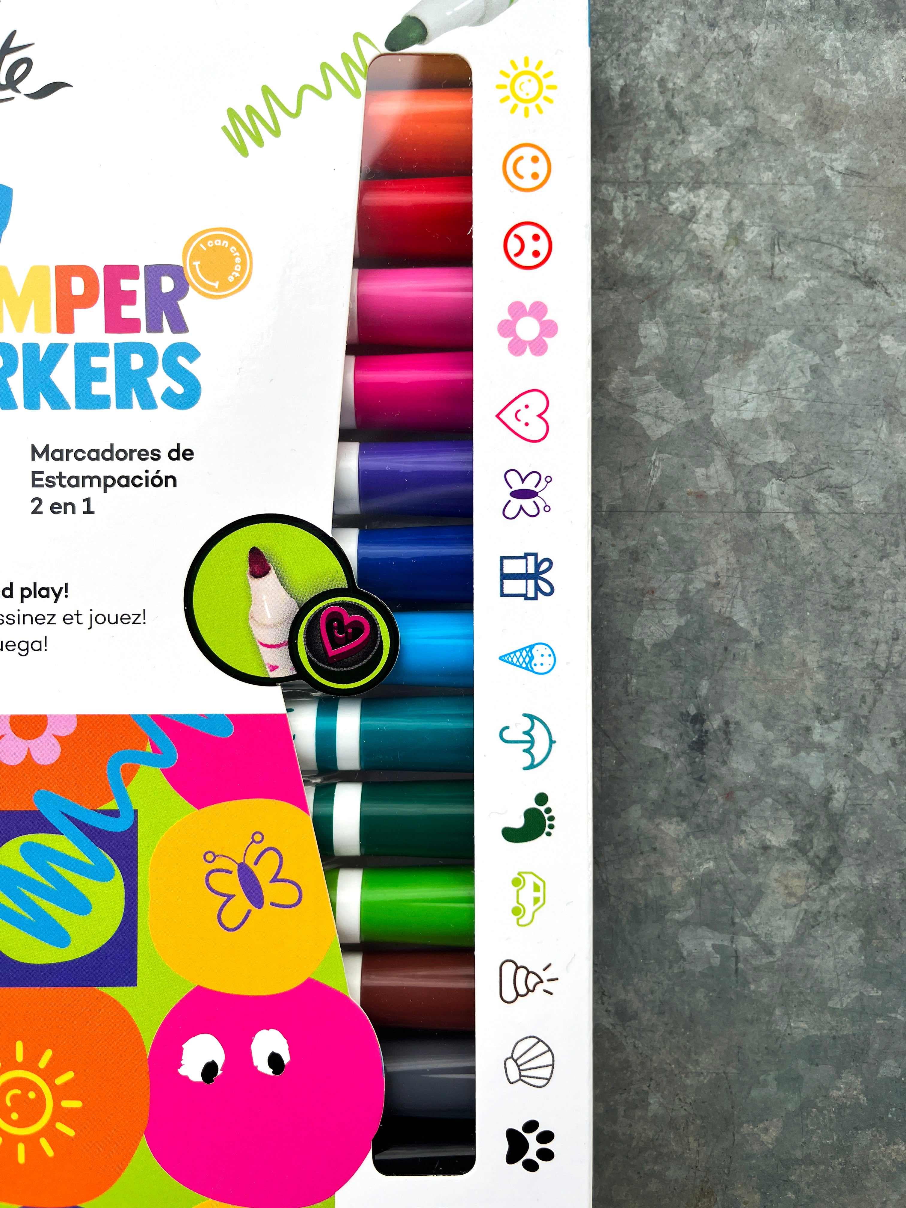 Markers 2-in-1 Stamper 14-pack