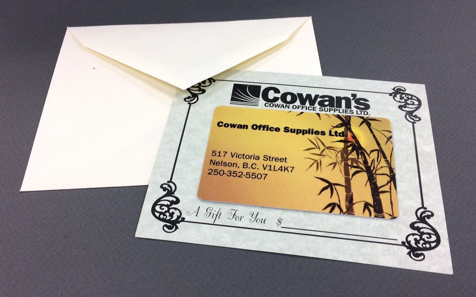 Cowan's Store Gift Cards