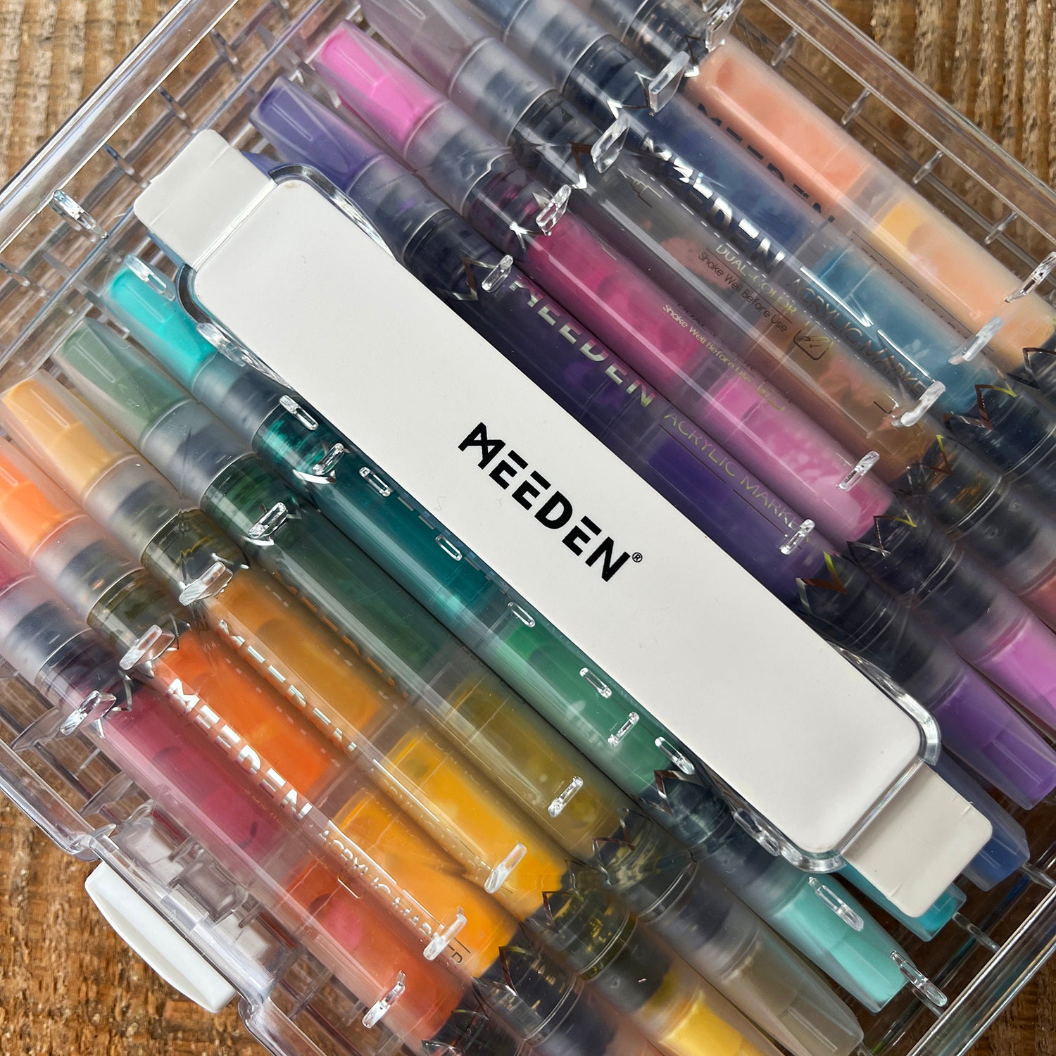 Acrylic Dual-Colour Dual-Tip Markers