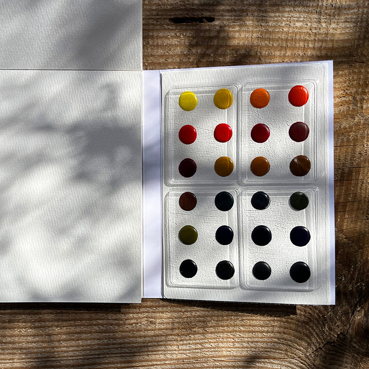 Meeden Instant-Use Watercolour Paint Kit — 24 Colours with Water Brush & Paper