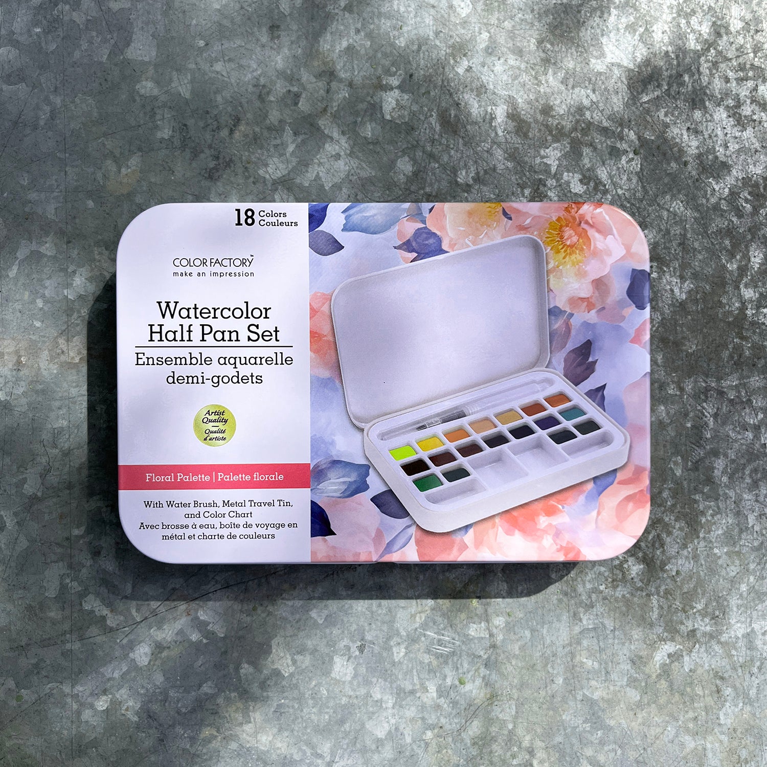 Watercolour 18 Half-Pan Travel Sets
