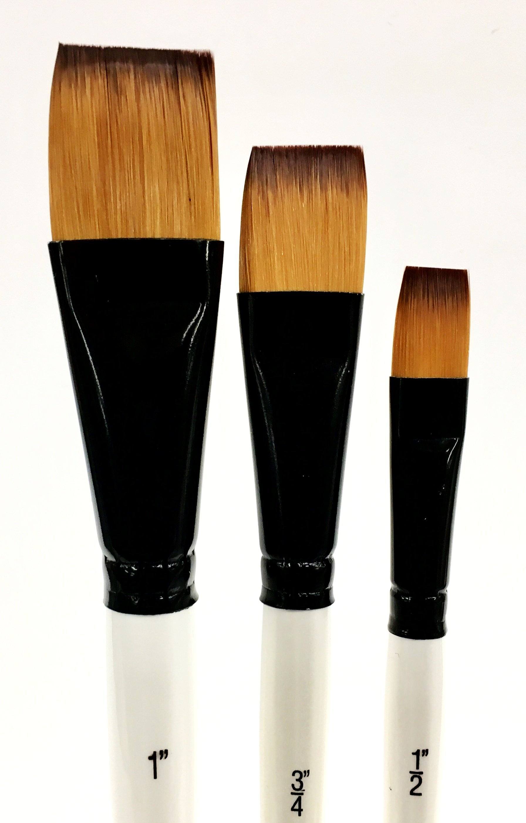 Simply Simmons Short Taklon Brushes