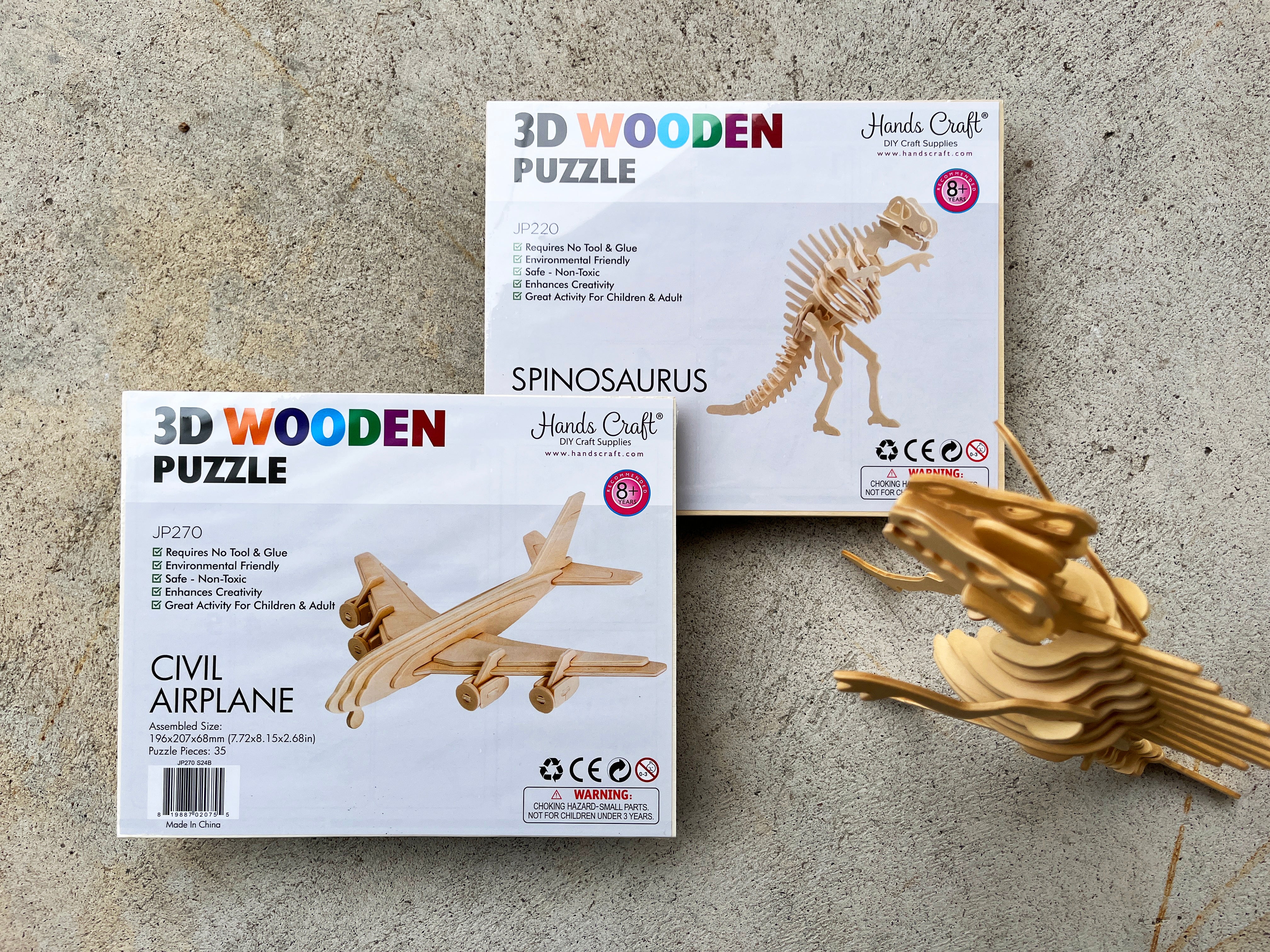 3D Wooden Puzzle Kits