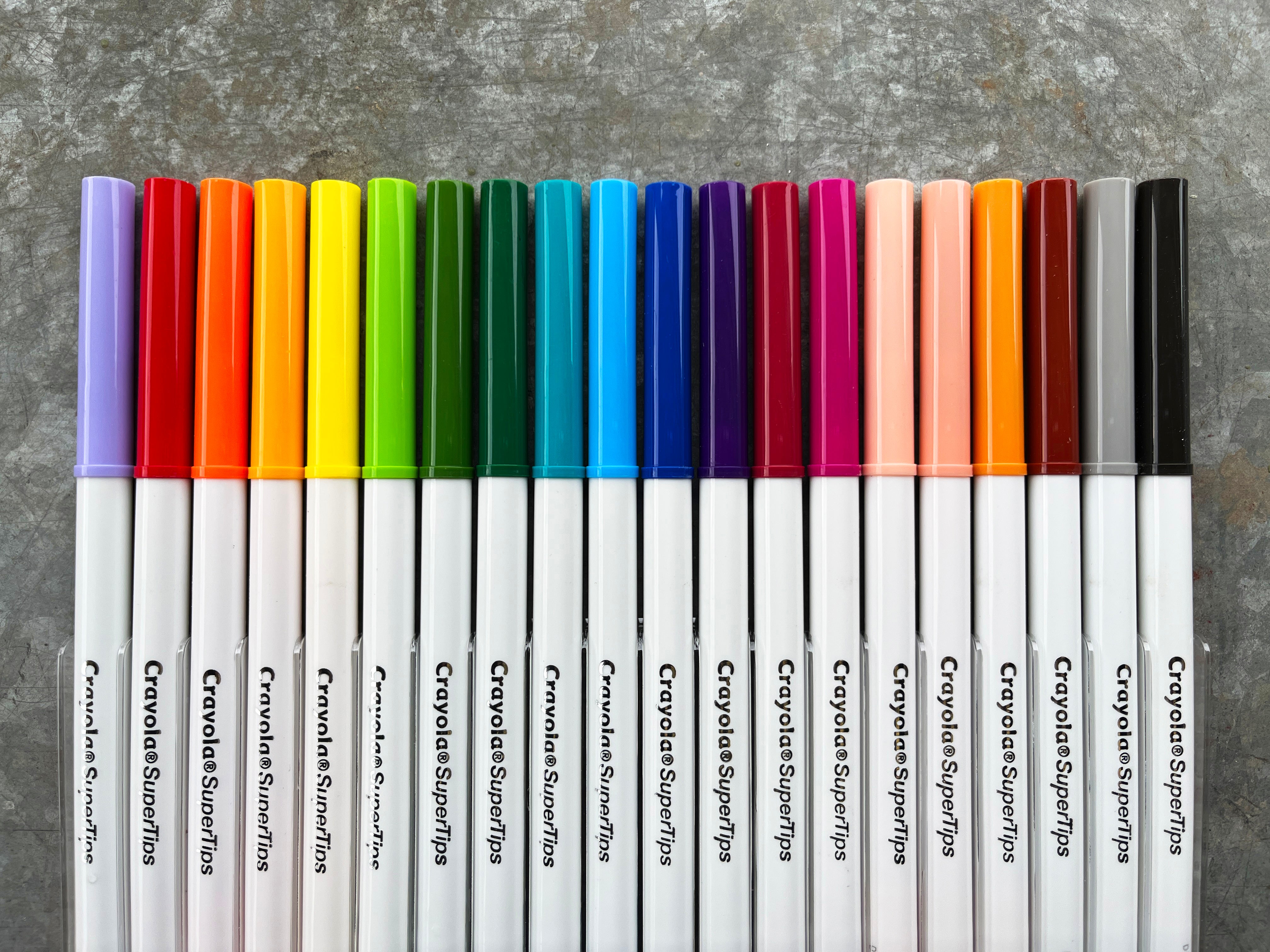 Crayola Super Tips Washable Markers Set of 20 Colours