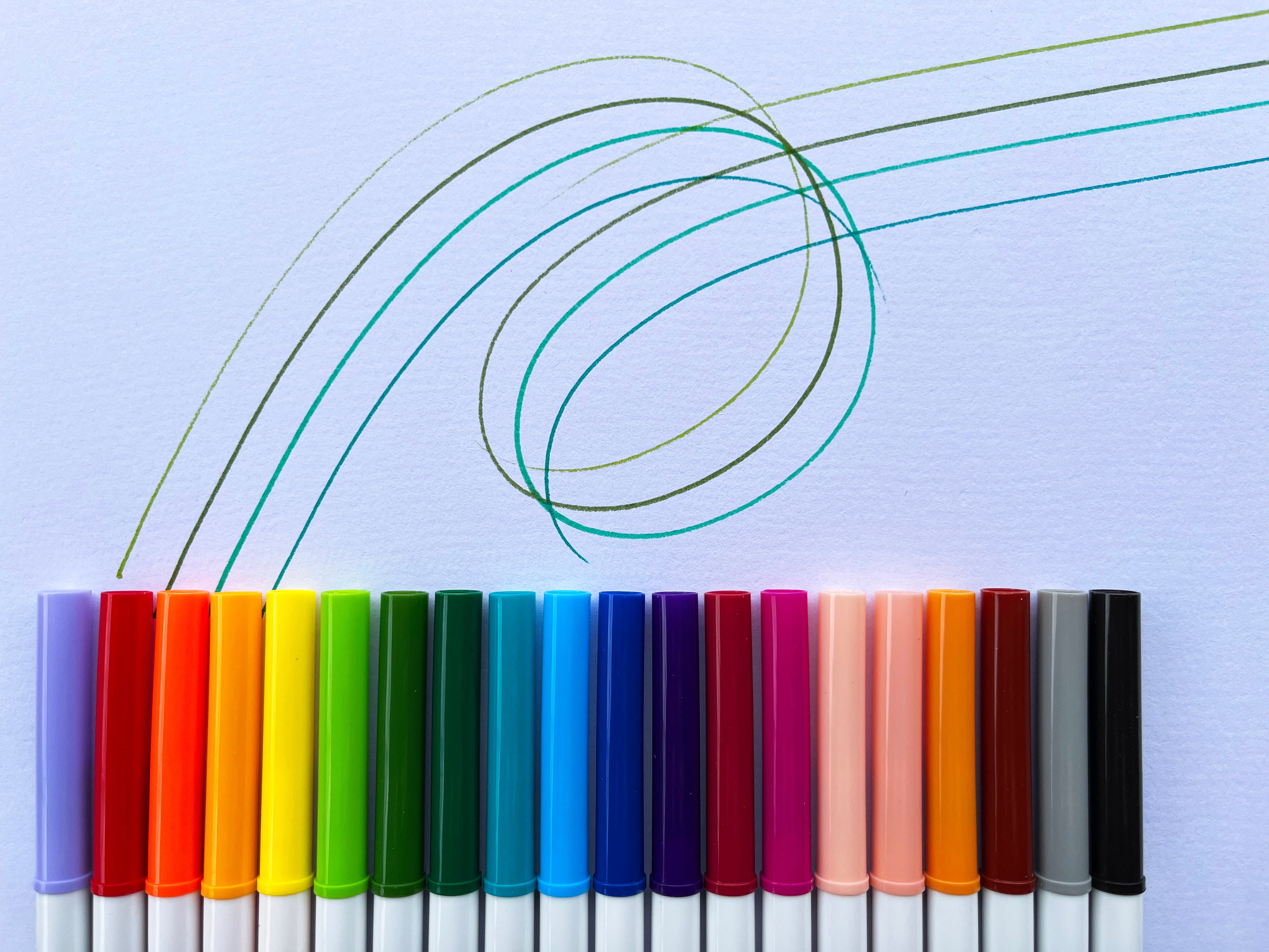 Crayola Super Tips Washable Markers Set of 20 Colours