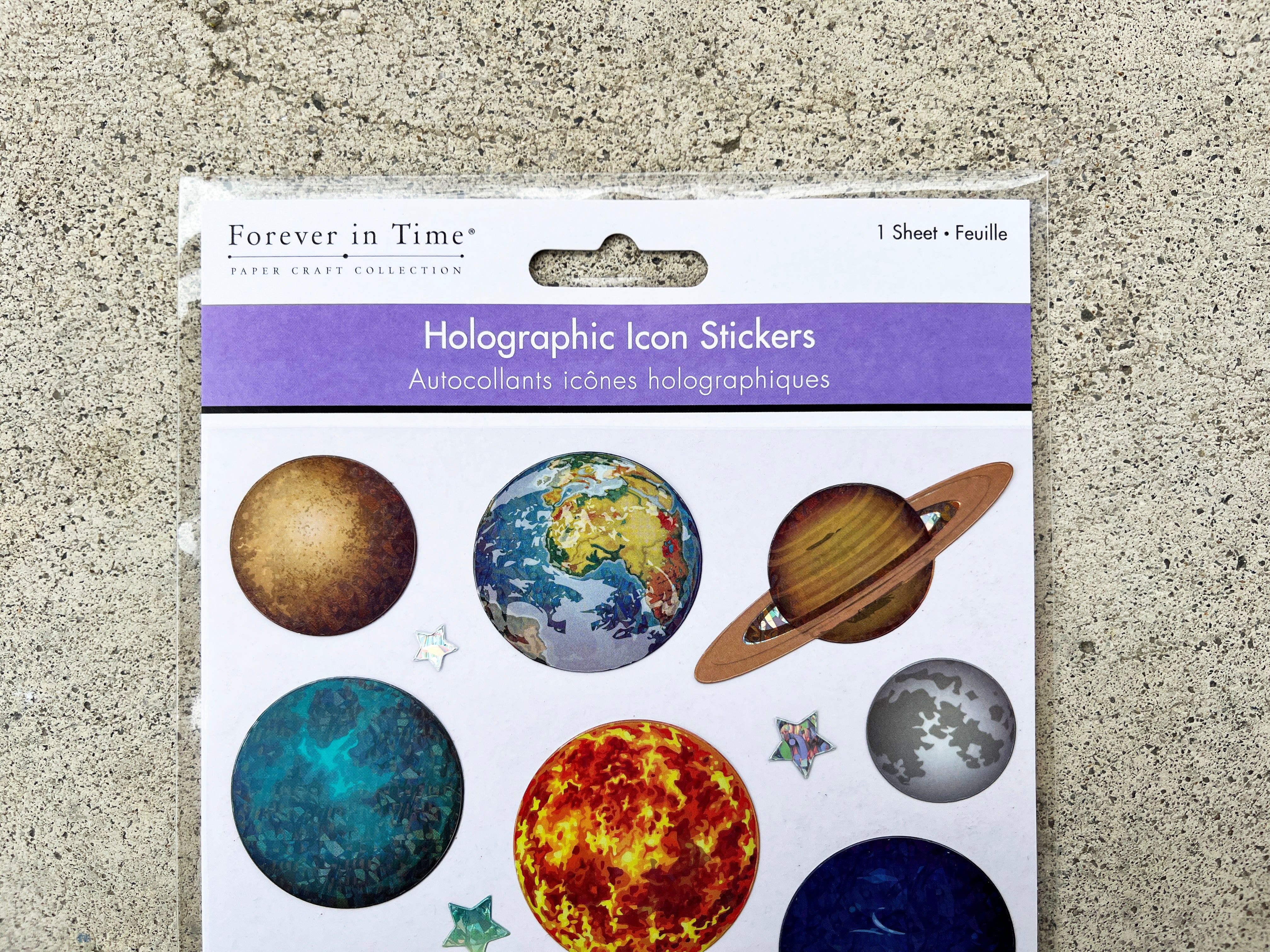 Holographic Stickers / Planets