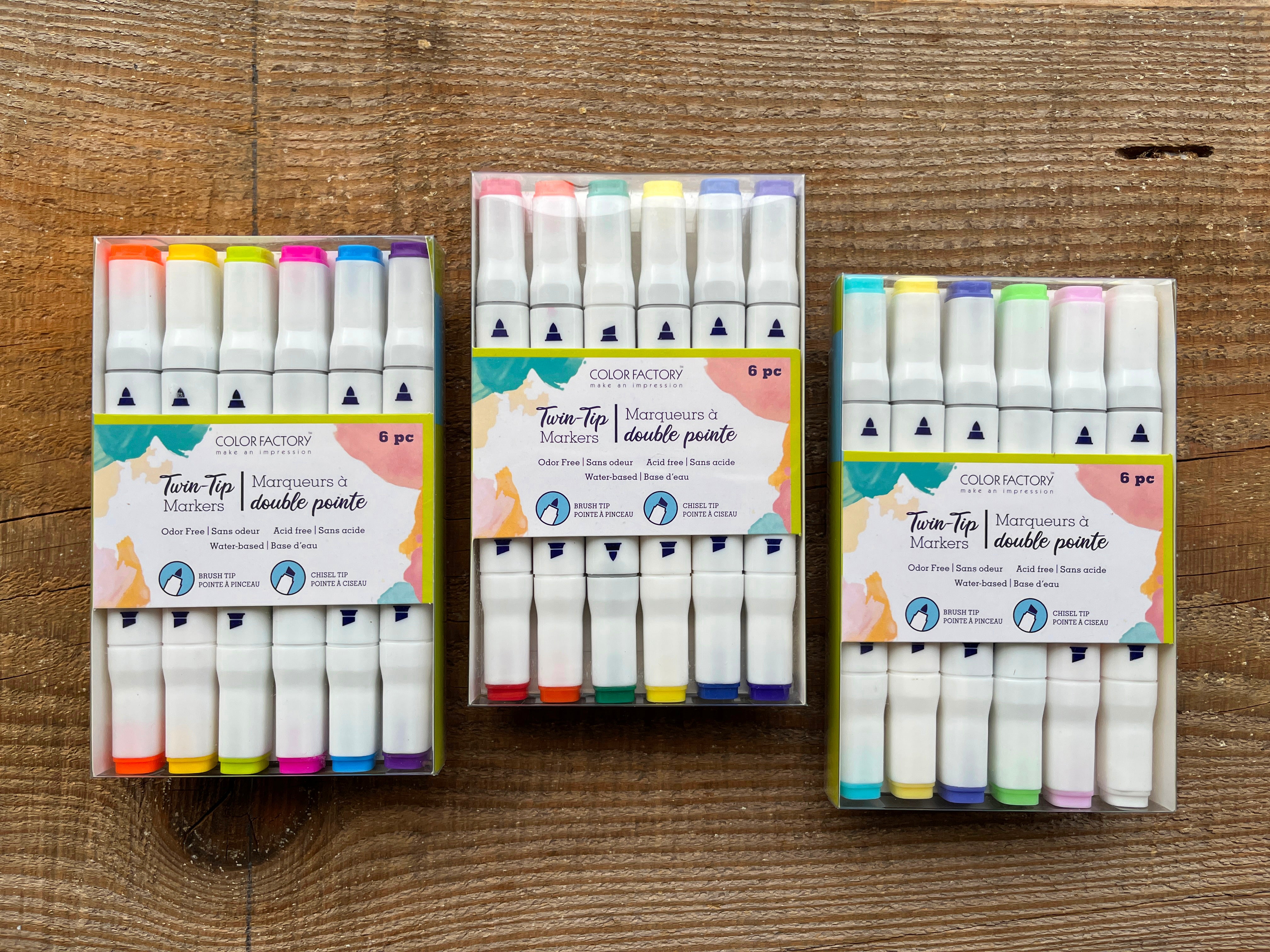 Color Factory Twin-Tip Markers