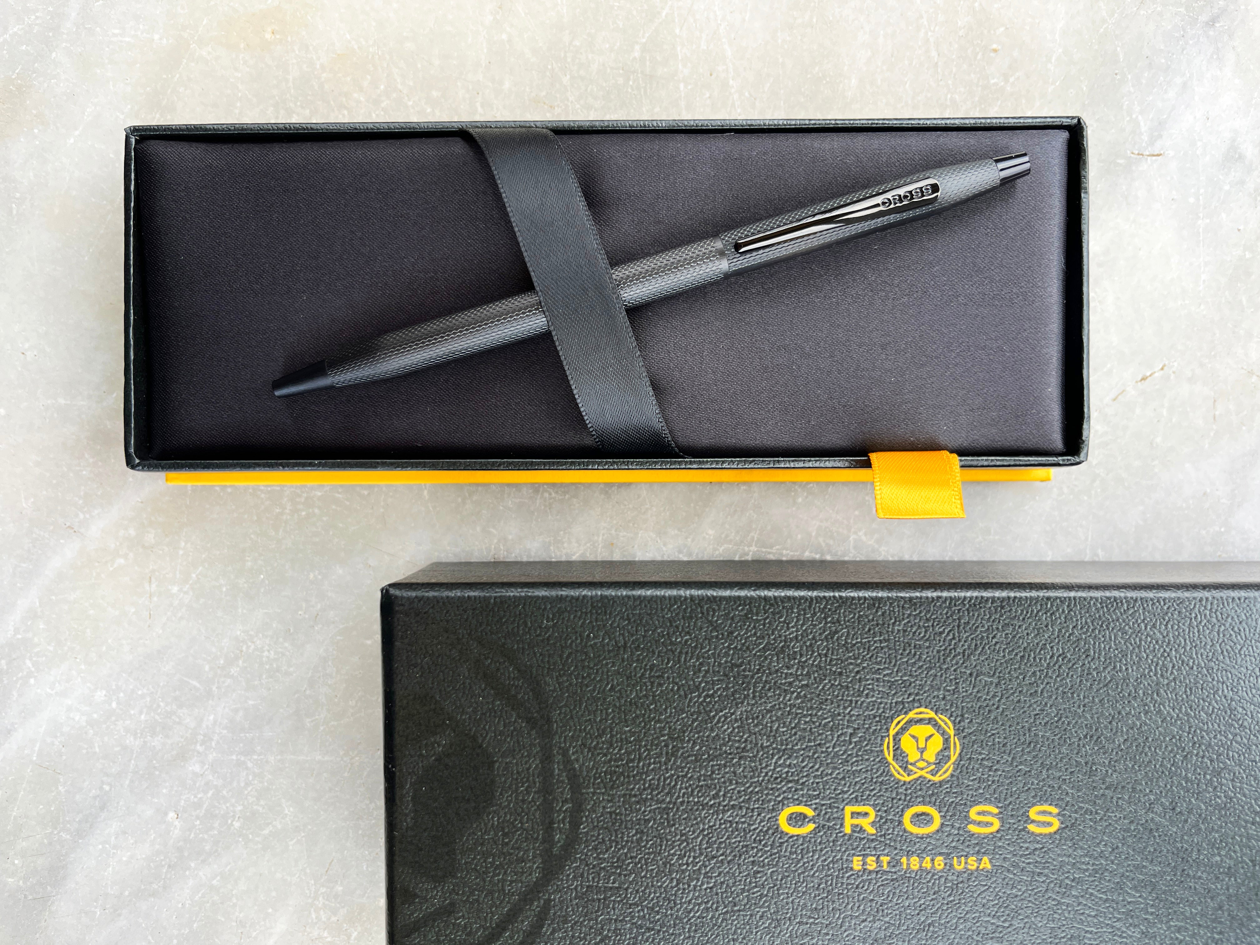 Cross Century Classic Brushed Black Ballpoint Pen