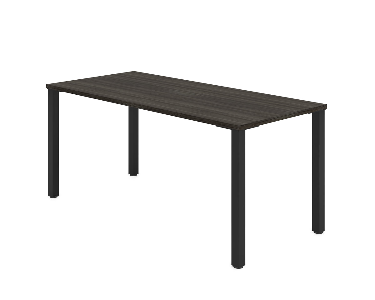 Heartwood SOHO Contemporary Table Desk – Offset Square Legs