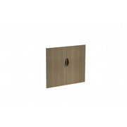 Ensemble de porte de bibliothèque en option – Bois d’hiver