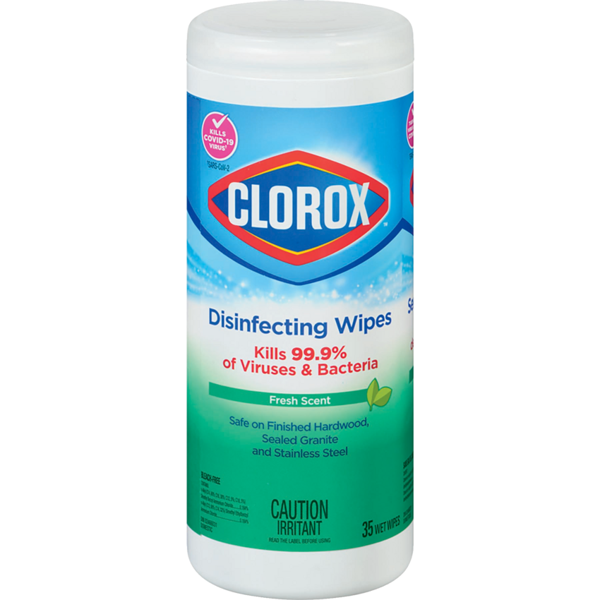 CLOROS WIPES FRESH SCENT