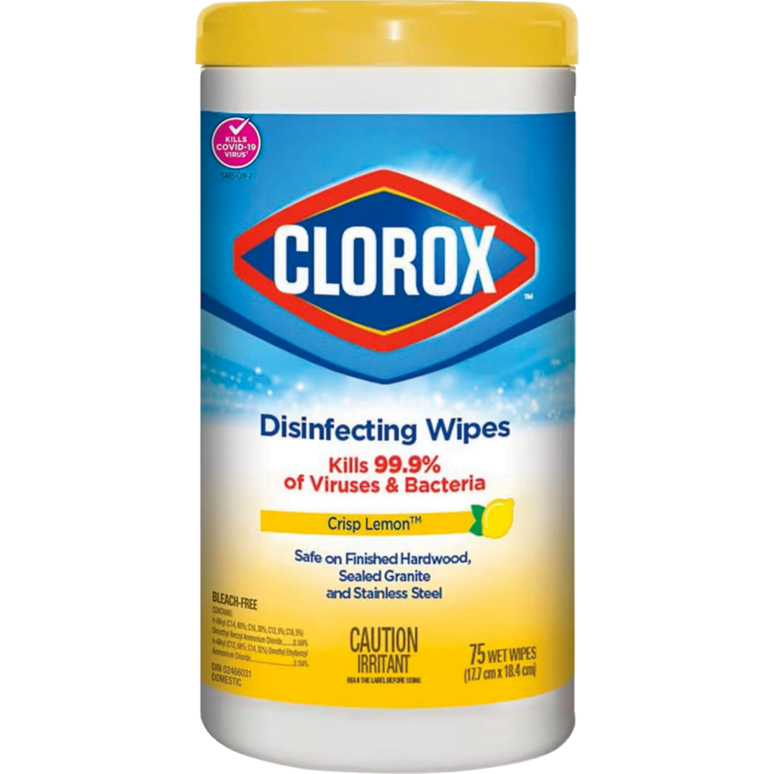 CLOROX DISINF.WIPES CITRUS