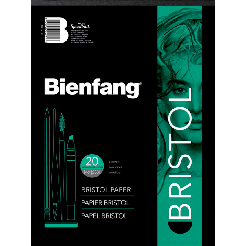 BLOC DE DESSIN-VELLUM 9X12, #527