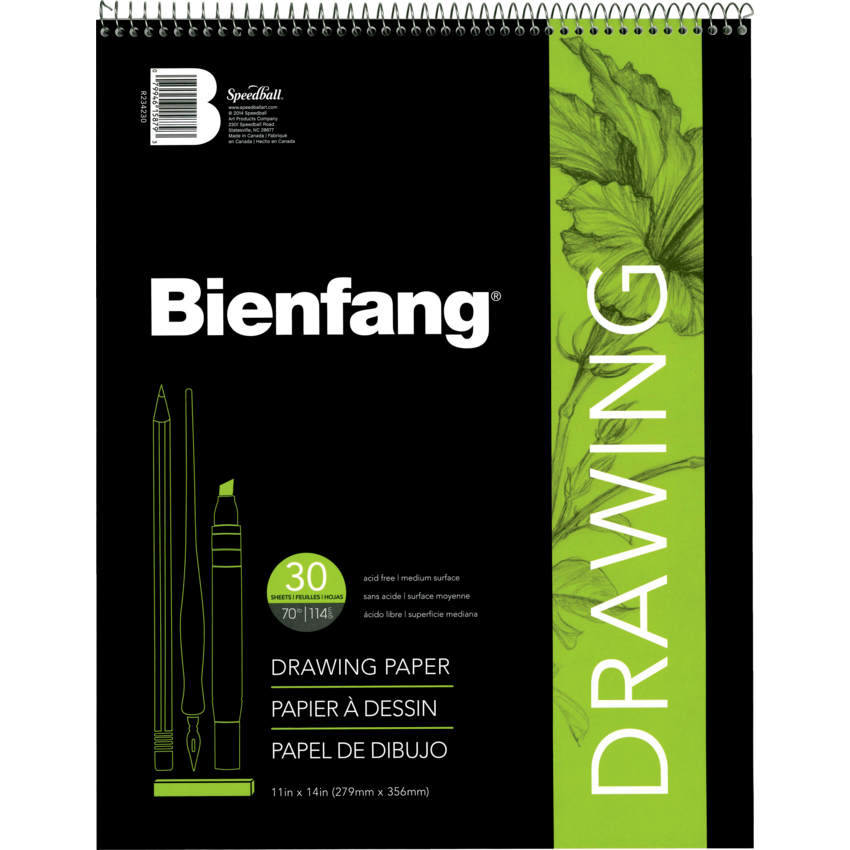 BLOC DE DESSIN RARITAN 70LB 11X14 3