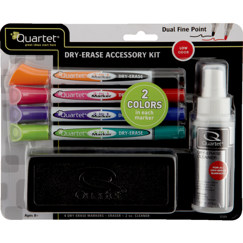 Kit de tableau effaçable à sec Quartet