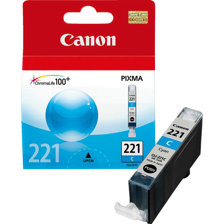 Canon CLI-221 Cyan Ink Cartridge
