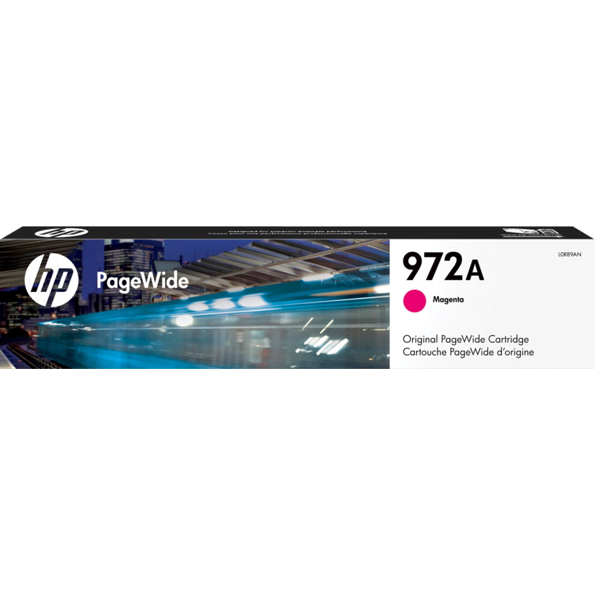 HP 972A Magenta PageWide Cartridge (L0R89AN)