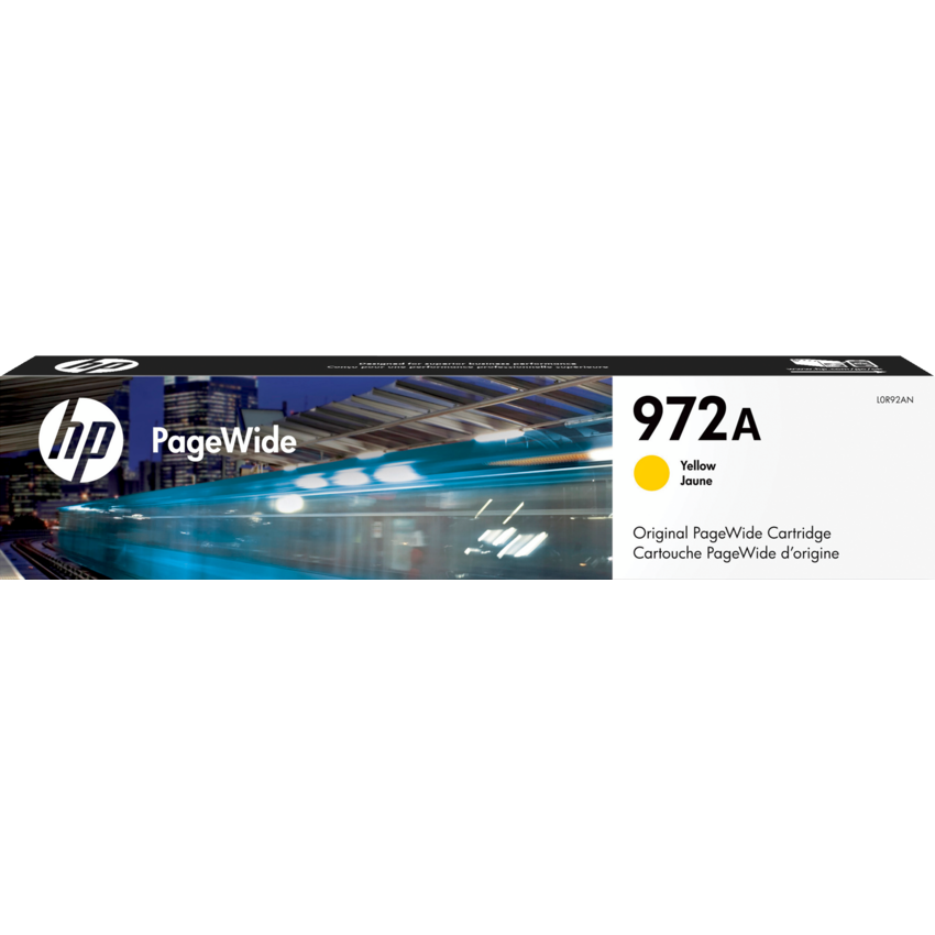 HP 972A Yellow PageWide Cartridge (L0R92AN)