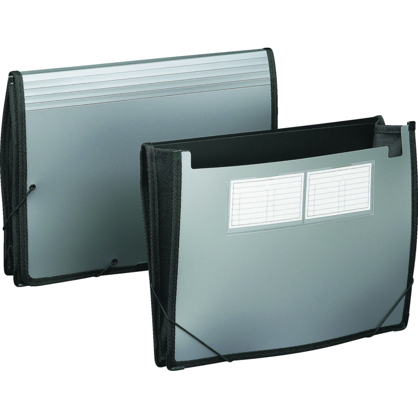 Pendaflex Poly Expanding File — Letter, Silver, 2-3/4 in