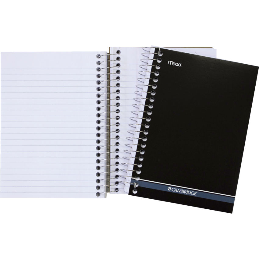 Mead Cambridge Spiral Notebook — 7" x 4 3/8", 280 Pages