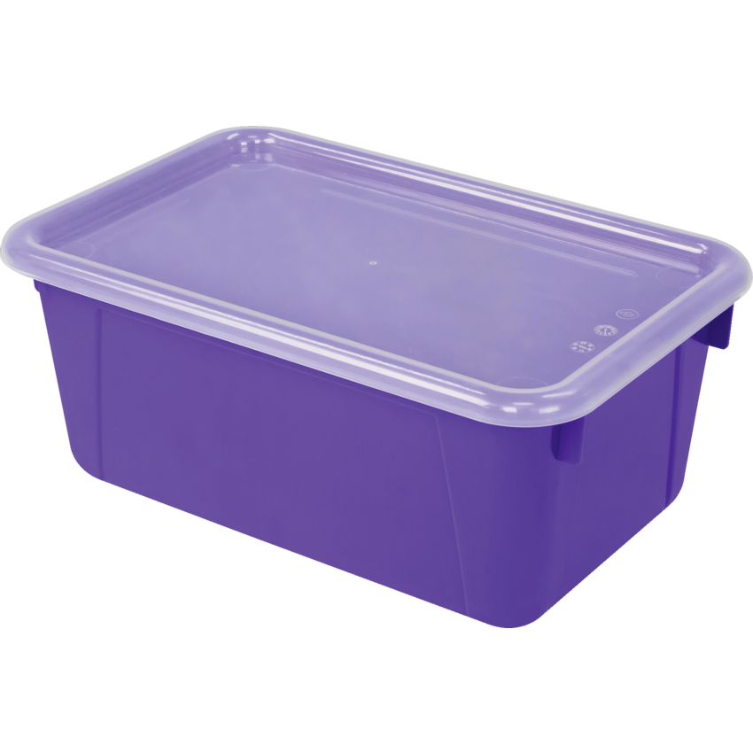 MINI-PANIÈRE AVEC COUVERCLE VIOLETTE