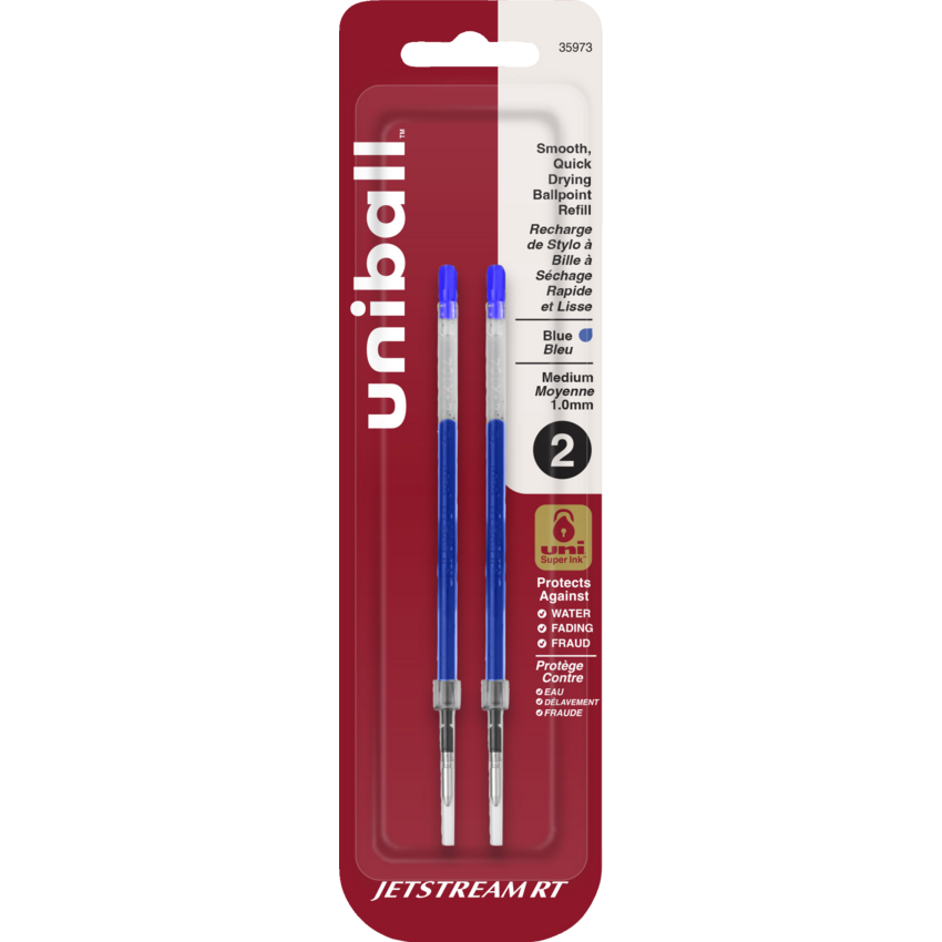 Recharges de stylo-bille Uniball Jetstream RT - UBC35973