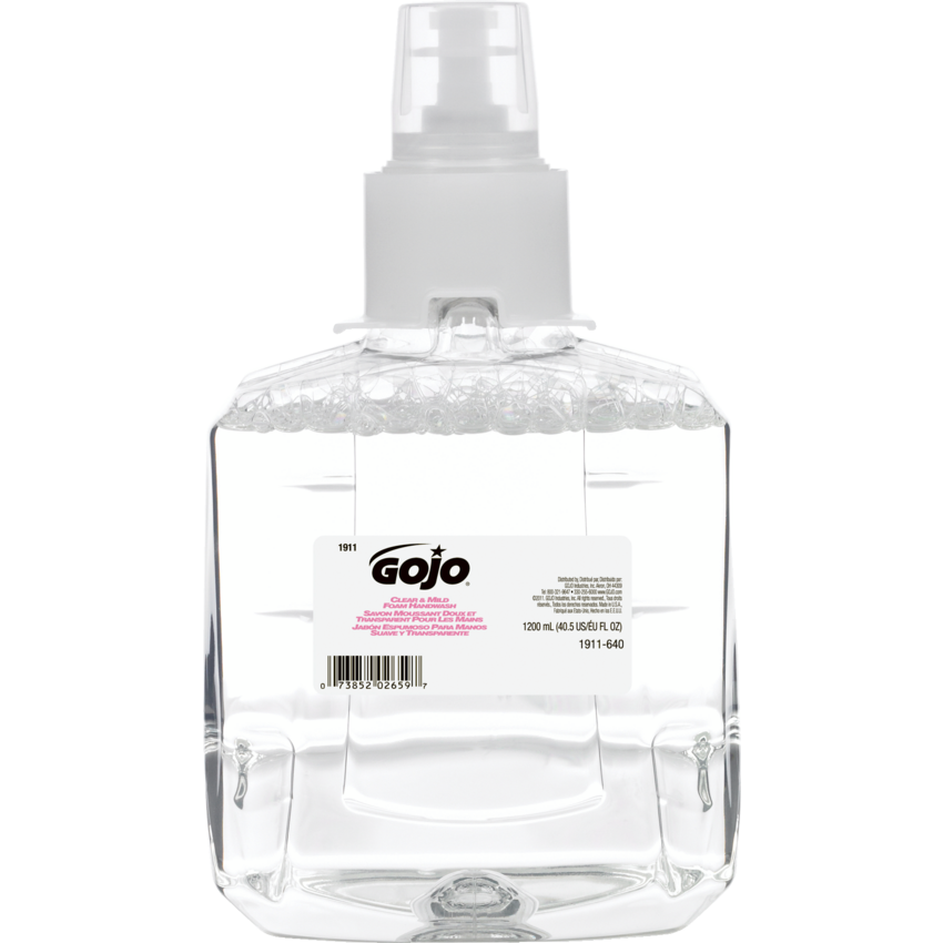 GOJO CLEAR/MILD FOAM HAND WASH