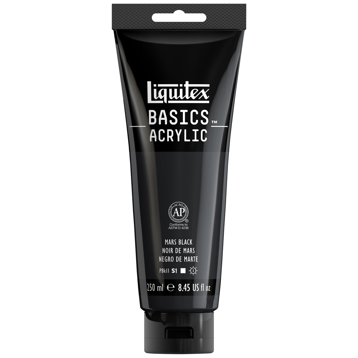 Liquitex BASICS Acrylic 250 ml Mars Black (WNX4385276)