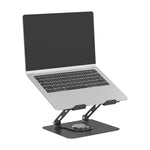 IntekView Steel Laptop Holder / Foldable with 360° Rotation / LR150
