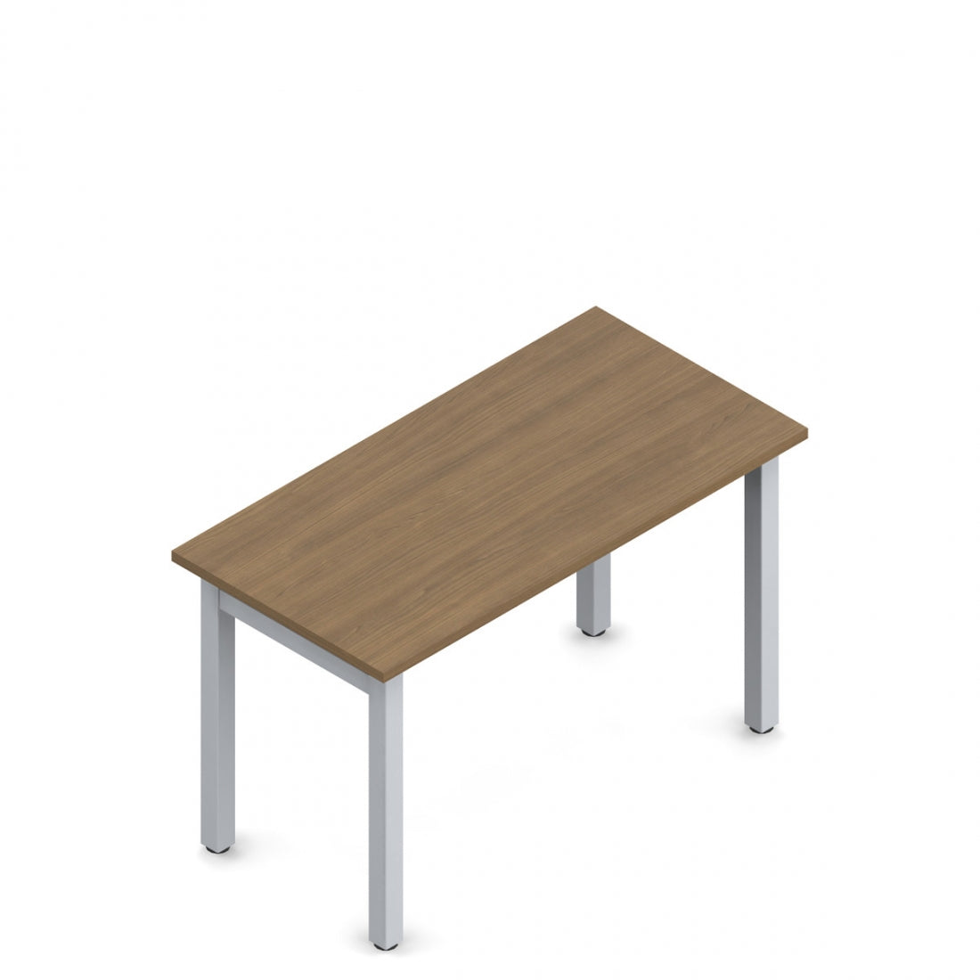 Offices To Go Newland Table Desk with Tungsten Legs — 48" or 60" – 48" table desk