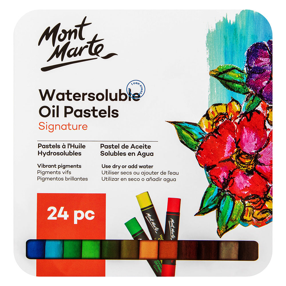 Watersoluble Oil Pastels 24pc