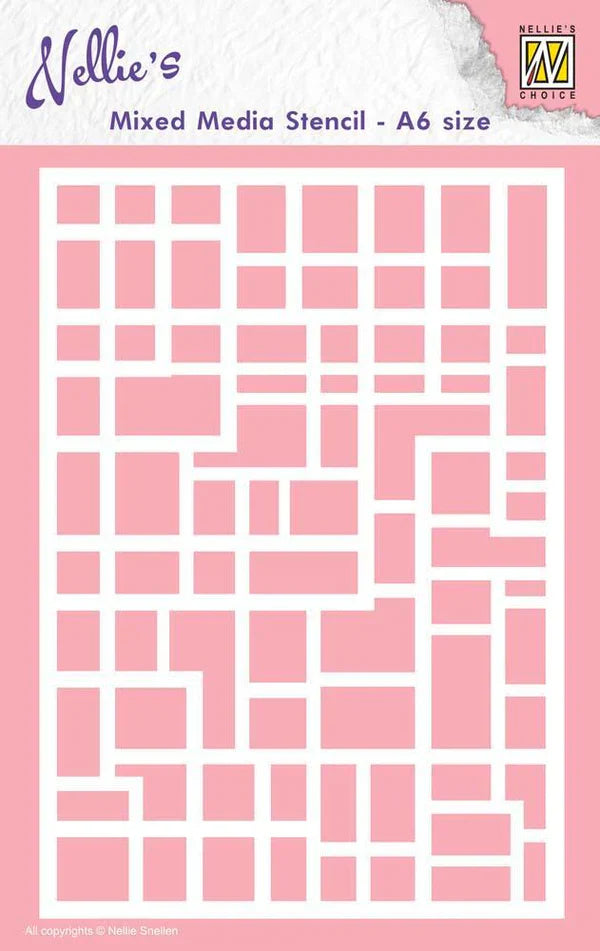 Nellie's Choice Mixed Media Stencils