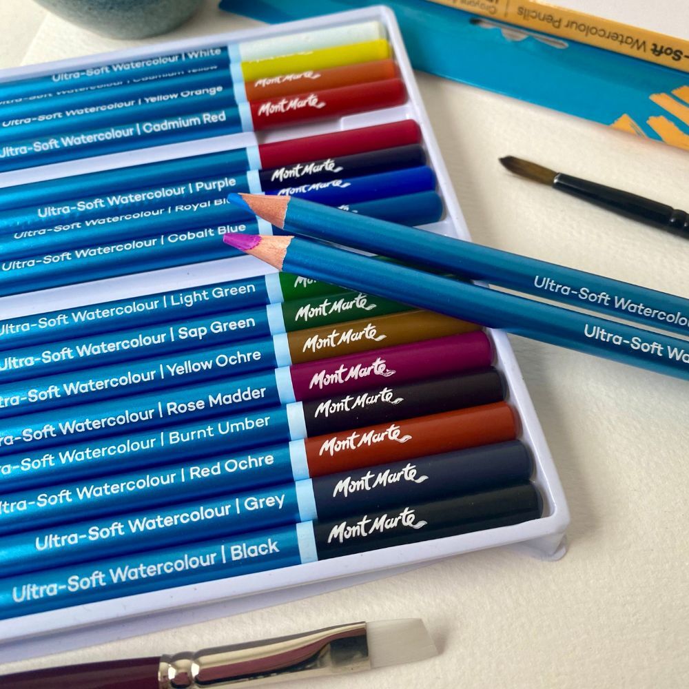 Ultra Soft Watercolour Pencils 18pc